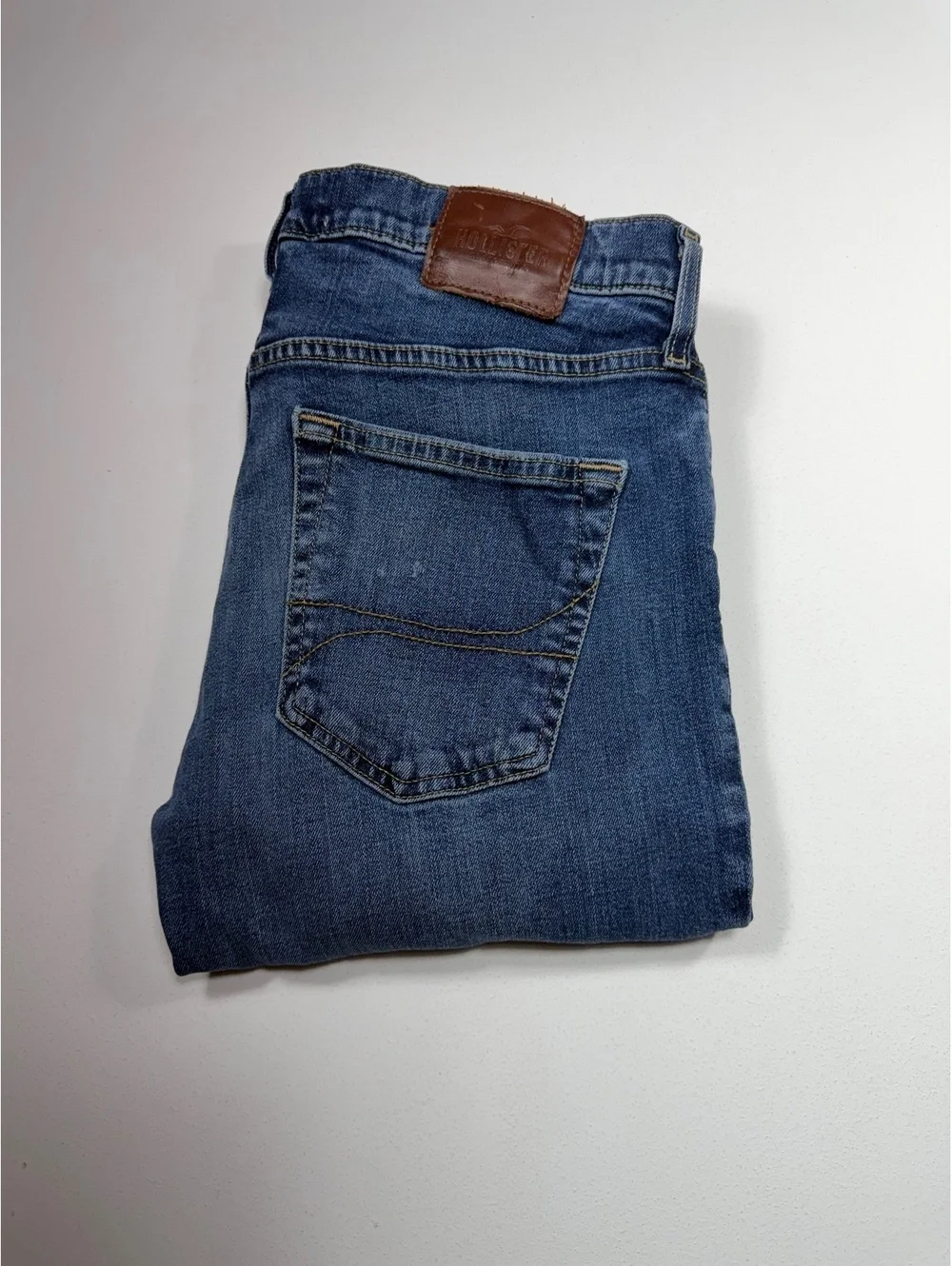 Hollister Skinny Fit Jeans Men’s 32x34 Blue Stretch Denim